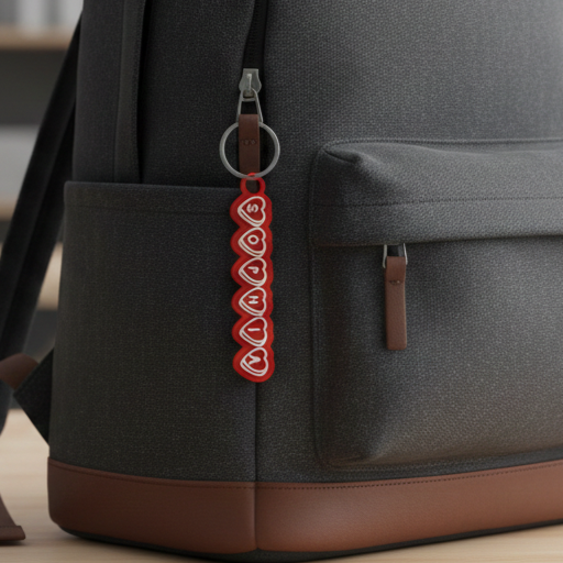 ميدالية مفاتيح بتصميم قلوب لطيف - الصورة 6