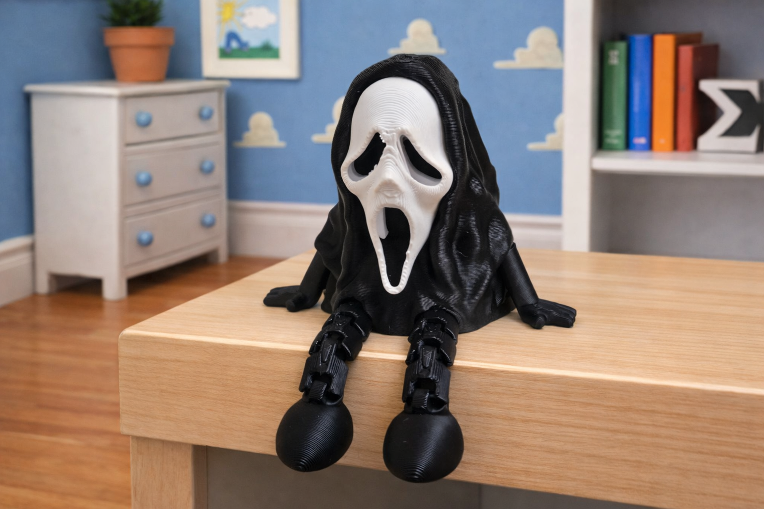 مجسم Ghost Face (Scream) ديكور - الصورة 2