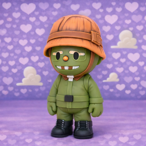 مجسم شخصية كرتونية ثلاثي الأبعاد – Collectible Figure